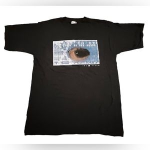 1995 X Files Trust No One Black L T Shirt Vintage